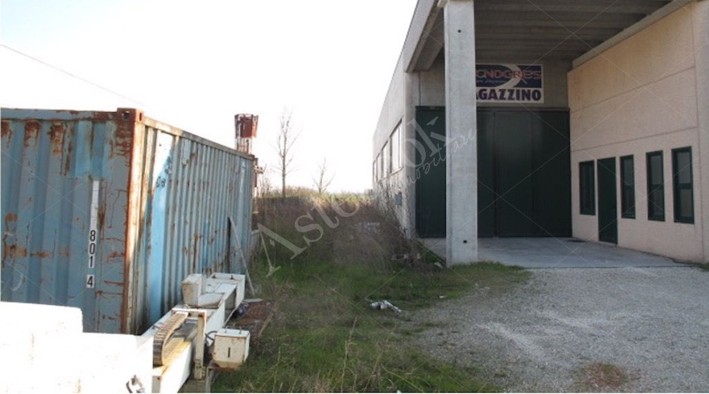 Capannone indipendente ad uso artigianale su due livelli in Casale di Scodosia