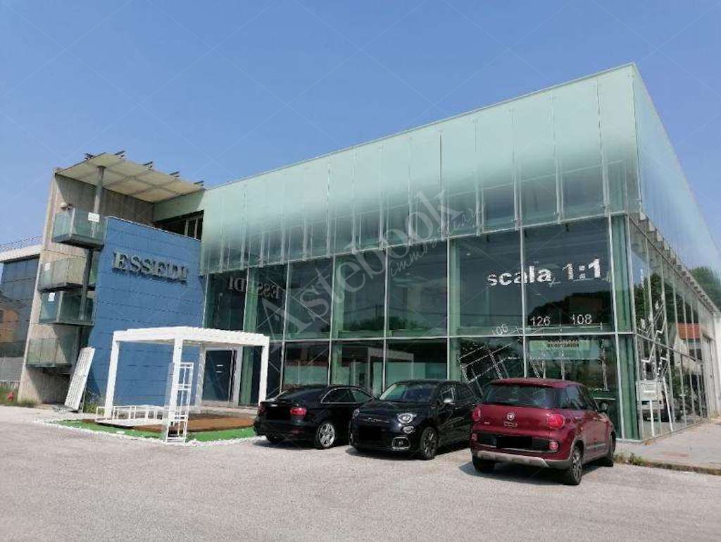 Complesso commerciale e artigianale con spazi espositivi, uffici e magazzini in Viareggio