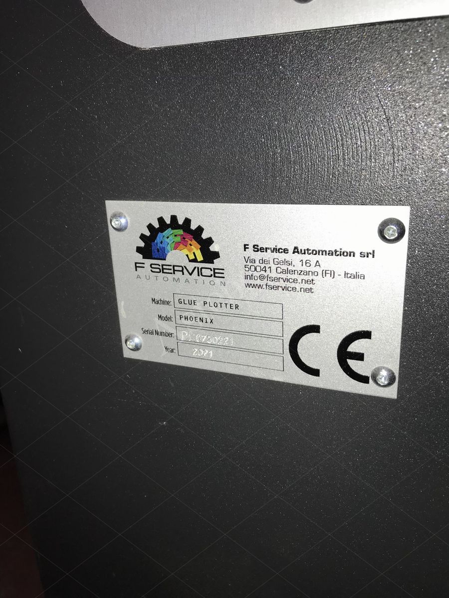 Plotter di incollatura 