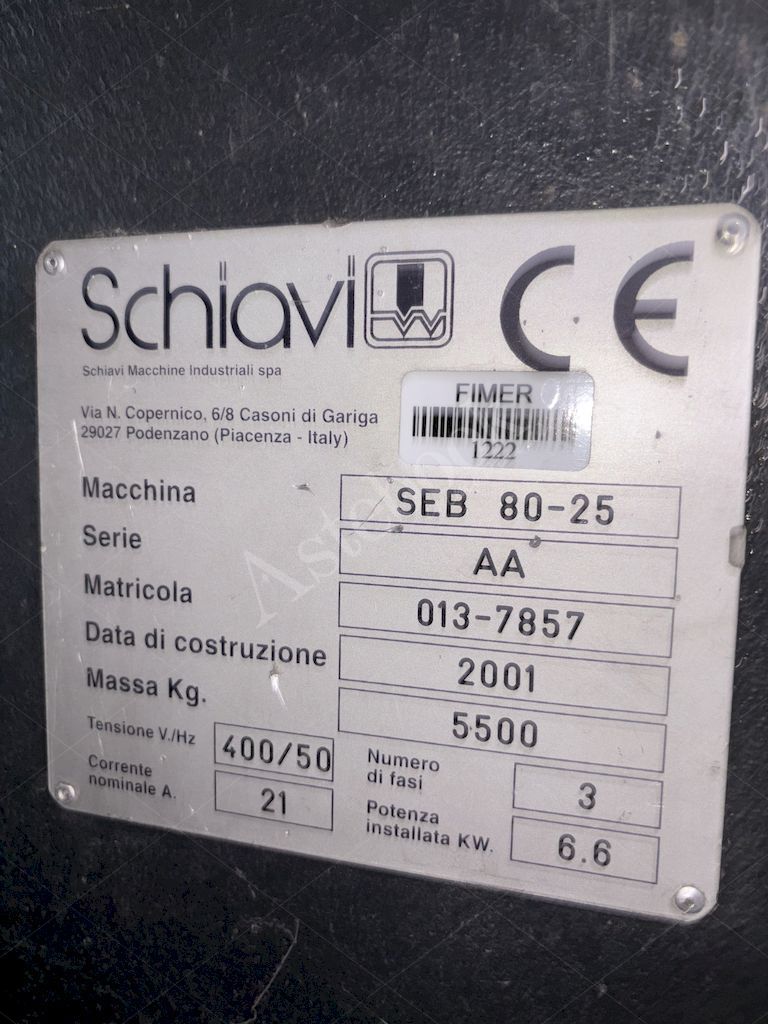 LOTTO 10 - Pressa piegatrice
