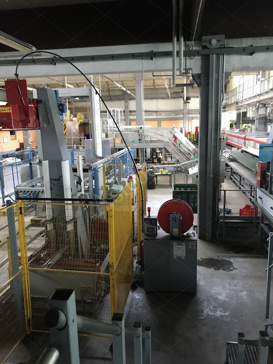 Lotto 5.1 - Linea industriale automatizzata per calibrazione e confezionamento di prodotti ortofrutticoli