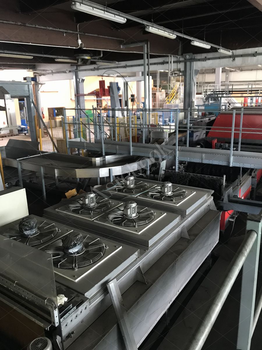 Lotto 5.1 - Linea industriale automatizzata per calibrazione e confezionamento di prodotti ortofrutticoli
