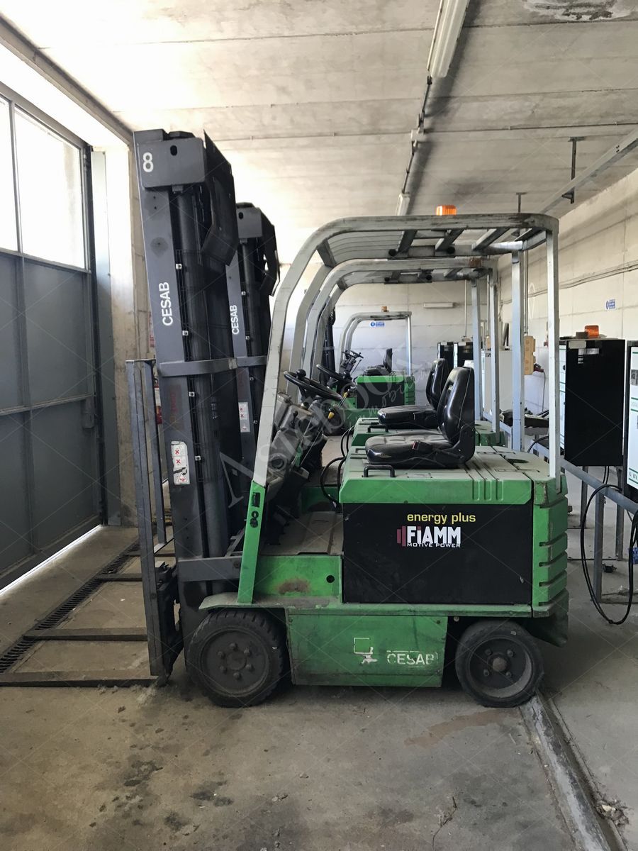 Lotto 5.26 - Lotto di carrelli elevatori elettrici Cesab serie ECO / BIT