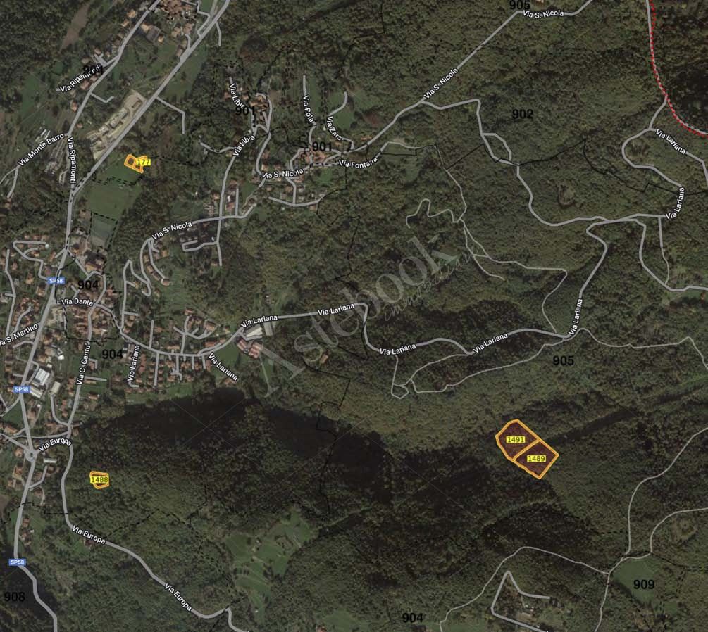 Terreni boschivi di 14.680 mq in Colle Brianza - Aste immobiliari e ...