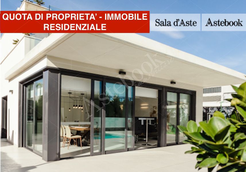 LOTTO 1 - Quota di propriet per 2/9 di abitazione di tipo popolare e 1/9 di terreno in Sala Consilina 