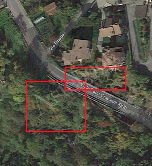 Porzioni di terreno di 15.364 mq in Carenno 