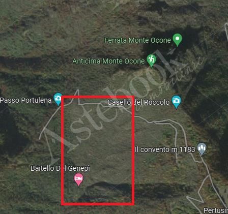 Porzioni di terreno di 15.364 mq in Carenno 