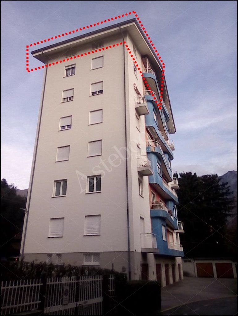 Appartamento al settimo piano con box auto in Lecco