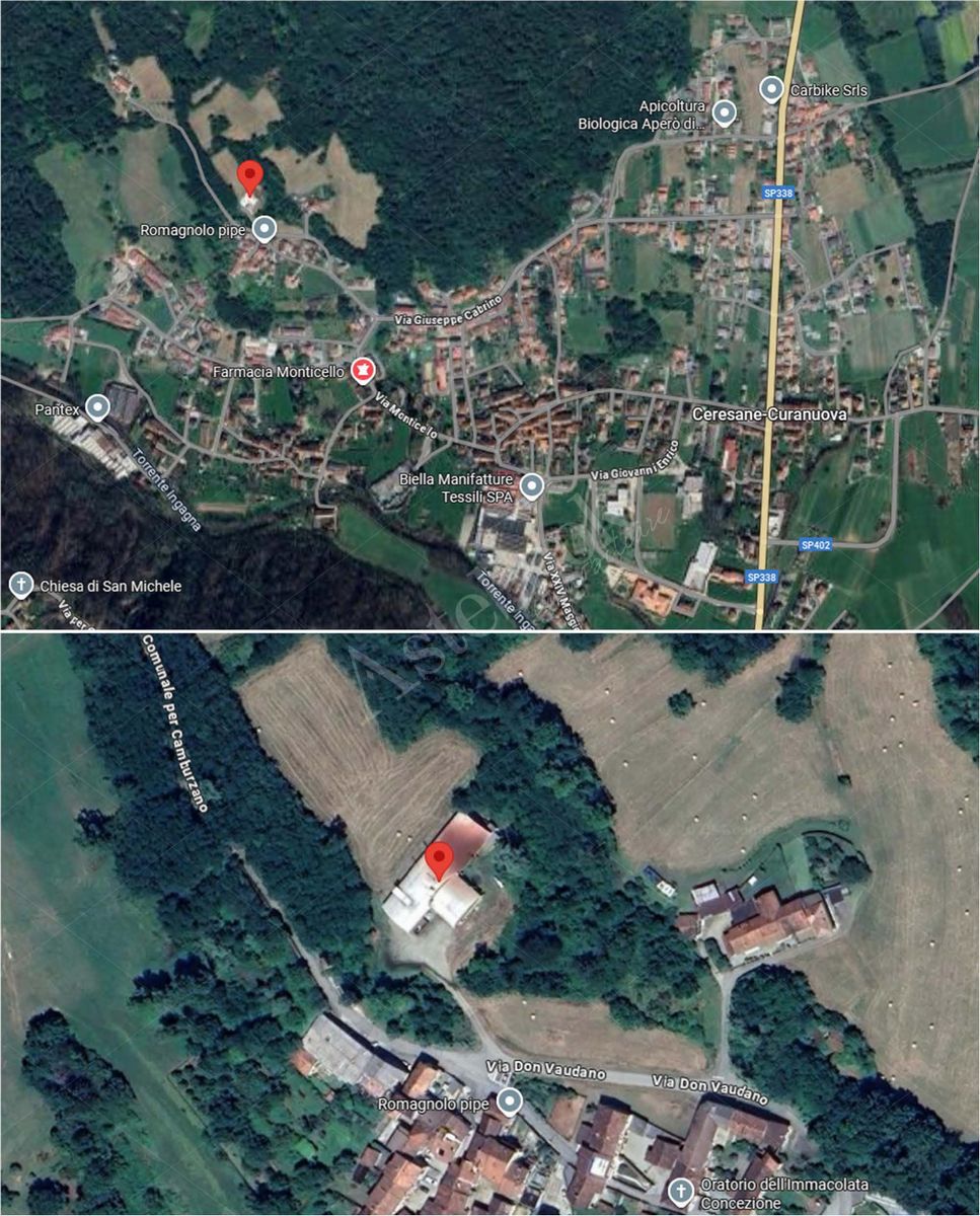 Capannone industriale con area di pertinenza in Mongrando