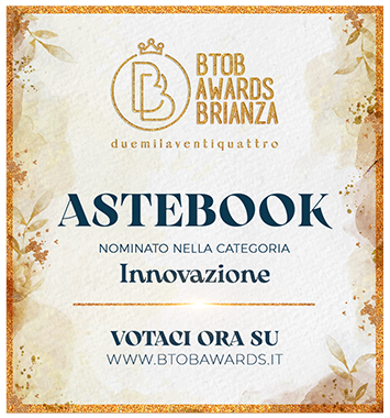 Astebook  candidata per la categoria BEST  INNOVAZIONE